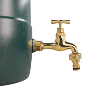 Water Butt Brass Kit 3/4" with Quick Connect Polished Brass Tap - Hardware > Plumbing > Plumbing Fittings & Supports > Plumbing Valves Tech Hose & Fittings