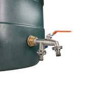 Water Butt Brass Kit 3/4" with Double Quick Connect Tap - Hardware > Plumbing > Plumbing Fittings & Supports > Plumbing Valves Tech Hose & Fittings