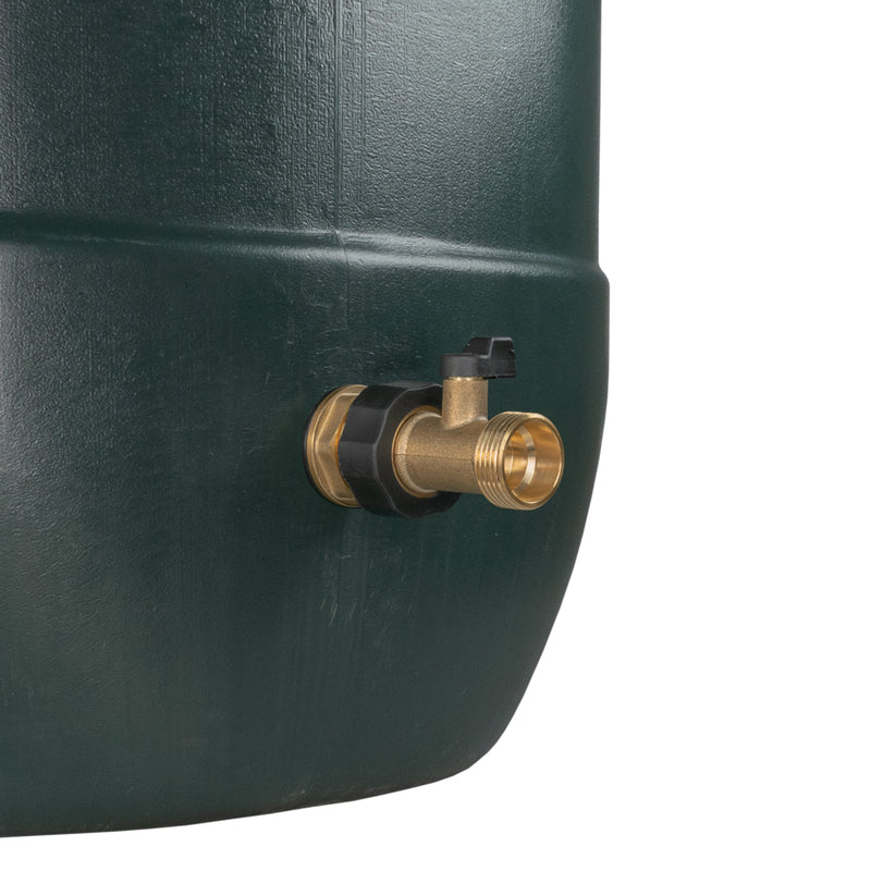 Water Butt Brass Kit 3/4" with Brass Valve and Drill Bit - Home & Garden > Lawn & Garden Tech Hose & Fittings