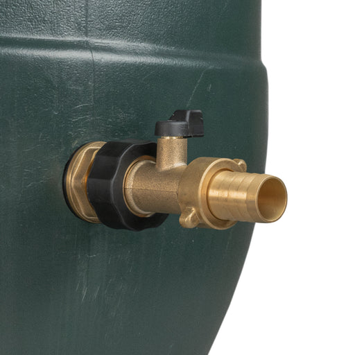 Water Butt Brass Kit 3/4" with Brass Valve + 19mm Barb - Hardware > Plumbing > Plumbing Fittings & Supports > Plumbing Valves Tech Hose & Fittings