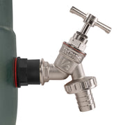 Water Butt Kit 1/2" with Nickel Plated Barbed Tap - Home & Garden > Lawn & Garden > Watering & Irrigation Tech Hose & Fittings
