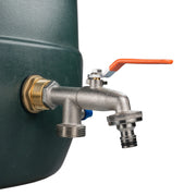 Water Butt Brass Kit 1" with Double Tap - Home & Garden > Lawn & Garden Tech Hose & Fittings