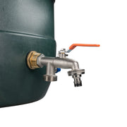 Water Butt Brass Kit 1" with Double Tap - Home & Garden > Lawn & Garden Tech Hose & Fittings