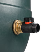 Water Butt Brass Kit 1" with 3/4" BSP In-Line Valve and Drill Bit - Home & Garden > Lawn & Garden Tech Hose & Fittings
