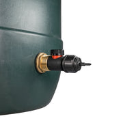Water Butt Brass Kit 1" with In-Line Valve + 4mm Barb - Hardware > Plumbing > Plumbing Fittings & Supports > Pipe Connectors Tech Hose & Fittings