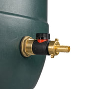 Water Butt Brass Kit 1" with In-Line Valve + 1/2" Brass Barb - Hardware > Plumbing > Plumbing Fittings & Supports > Pipe Connectors Tech Hose & Fittings
