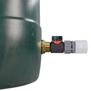 Water Butt Brass Kit 1" with In-Line Valve + Female Quick Connector WL and Drill Bit - Home & Garden > Lawn & Garden Tech Hose & Fittings