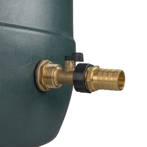 Water Butt Brass Kit 1" with Brass Valve + 25mm Barb - Home & Garden > Lawn & Garden > Watering & Irrigation Tech Hose & Fittings