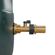 Water Butt Brass Kit 1" with Brass Valve + 25mm Barb and Drill Bit - Home & Garden > Lawn & Garden Tech Hose & Fittings