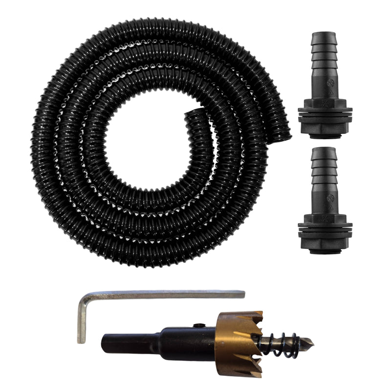 3/4" Water Butt Linking Kit and Drill Bit - Home & Garden > Lawn & Garden > Watering & Irrigation > Garden Hose Fittings & Valves > Garden Hose Fittings Garden watering