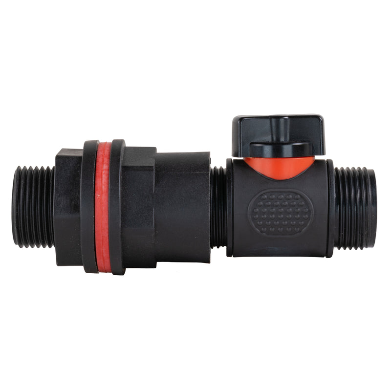 Water Butt Kit 3/4" with 3/4" BSP In-Line Valve - Home & Garden > Lawn & Garden > Watering & Irrigation Tech Hose & Fittings