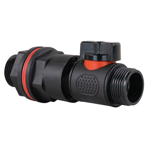 Water Butt Kit 3/4" with 3/4" BSP In-Line Valve - Home & Garden > Lawn & Garden > Watering & Irrigation Tech Hose & Fittings