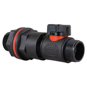 Water Butt Kit 3/4" with 3/4" BSP In-Line Valve and Drill Bit - Home & Garden > Lawn & Garden Tech Hose & Fittings