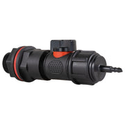 Water Butt Kit 3/4" with In-Line Valve + 4mm Micro Barb - Home & Garden > Lawn & Garden > Watering & Irrigation Tech Hose & Fittings