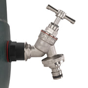 Water Butt Kit 3/4" with Nickel Plated Quick Connect Tap - Hardware > Plumbing > Plumbing Fittings & Supports > Plumbing Valves Tech Hose & Fittings