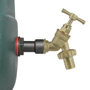 Water Butt Extension Kit 1/2" with Brass Barbed Tap and Drill Bit - Home & Garden > Lawn & Garden Tech Hose & Fittings