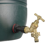 Water Butt Extension Kit 1/2" with Brass Quick Connect Tap and Drill Bit - Home & Garden > Lawn & Garden Tech Hose & Fittings