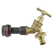 Water Butt Extension Kit 1/2" with Brass Quick Connect Tap and Drill Bit - Home & Garden > Lawn & Garden Tech Hose & Fittings