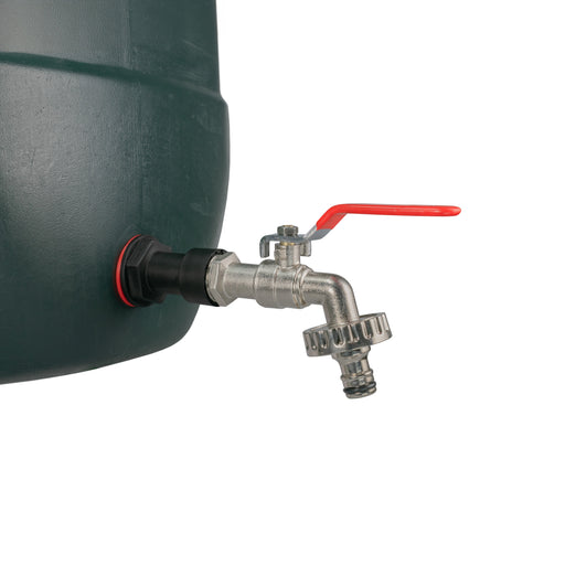 Water Butt Extension Kit 1/2" with Quick Connect Lever Tap - Home & Garden > Lawn & Garden > Watering & Irrigation Tech Hose & Fittings