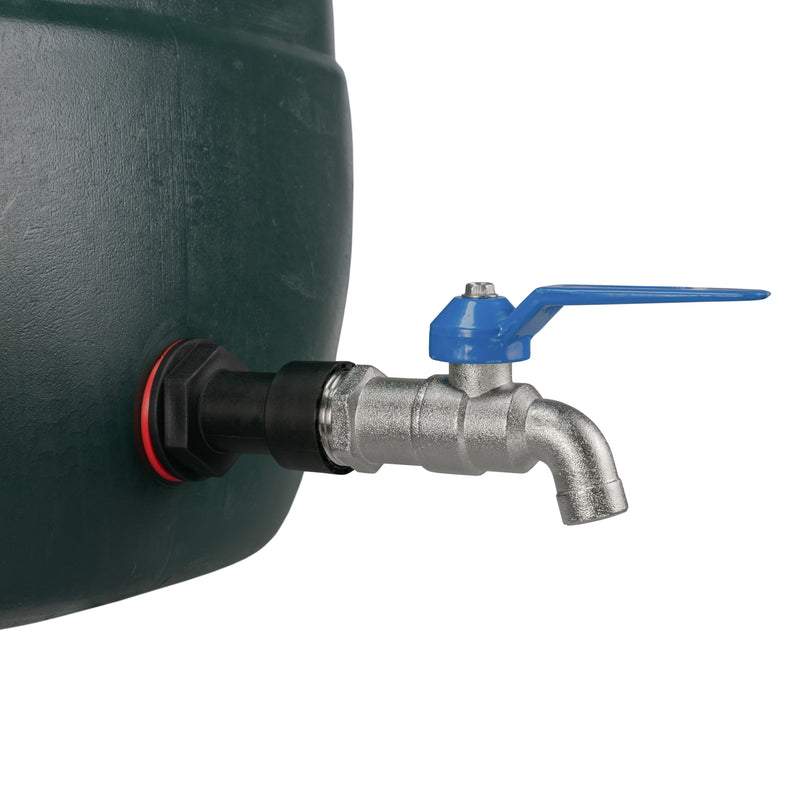 Water Butt Extension Kit 1/2" with Simple Lever Tap - Home & Garden > Lawn & Garden > Watering & Irrigation Tech Hose & Fittings