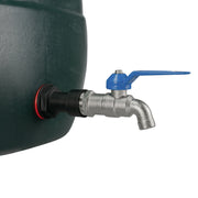 Water Butt Extension Kit 1/2" with Simple Lever Tap and Drill Bit - Home & Garden > Lawn & Garden Tech Hose & Fittings