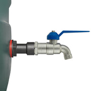 Water Butt Extension Kit 1/2" with Simple Lever Tap and Drill Bit - Home & Garden > Lawn & Garden Tech Hose & Fittings