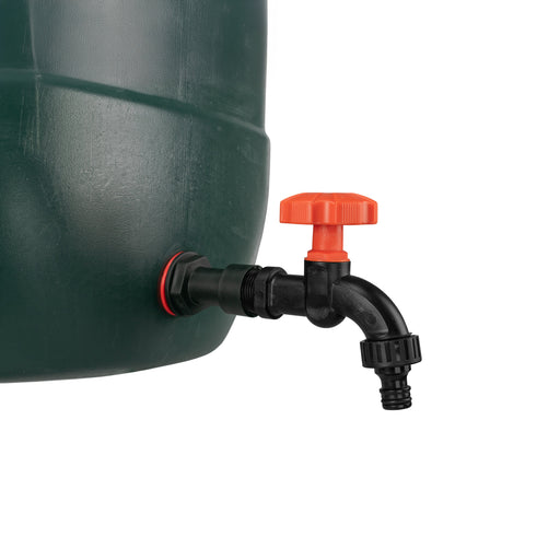 Water Butt Extension Kit 1/2" with Black Dial Tap - Home & Garden > Lawn & Garden > Watering & Irrigation Tech Hose & Fittings