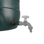 Water Butt Extension Kit 1/2" with Grey Dial Tap and Drill Bit - Home & Garden > Lawn & Garden Tech Hose & Fittings