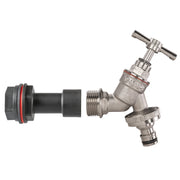 Water Butt Extension Kit 1/2" with Nickel Plated Quick Connect Tap - Home & Garden > Lawn & Garden > Watering & Irrigation Tech Hose & Fittings