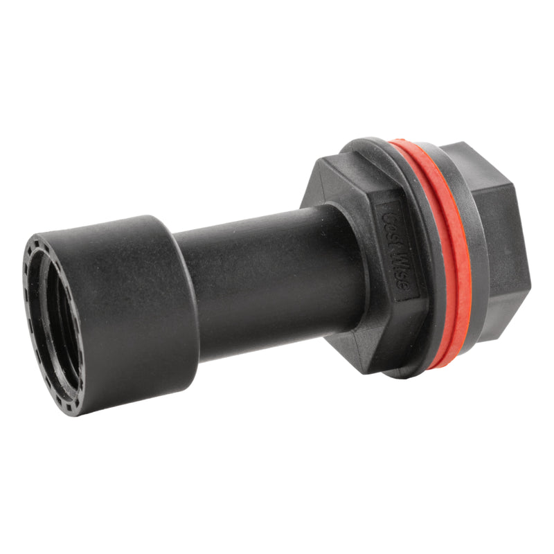 Water Butt Extension Kit 1/2" with Lever Tap Hose Barb and Side Lock - Garden watering