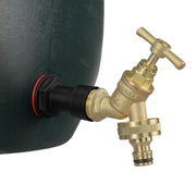 Water Butt Extension Kit 3/4" with Brass Quick Connect Tap - Home & Garden > Lawn & Garden > Watering & Irrigation Tech Hose & Fittings