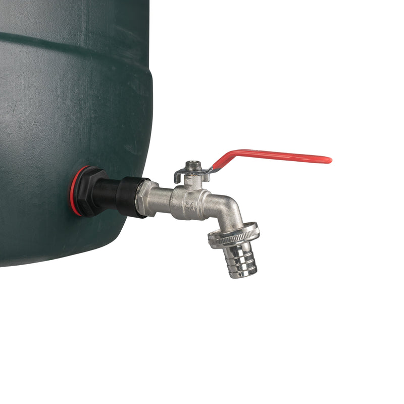 Water Butt Extension Kit 3/4" with Barbed Lever Tap - Home & Garden > Lawn & Garden > Watering & Irrigation Tech Hose & Fittings