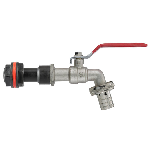 Water Butt Extension Kit 3/4" with Barbed Lever Tap and Drill Bit - Home & Garden > Lawn & Garden Tech Hose & Fittings