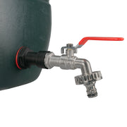 Water Butt Extension Kit 3/4" with Quick Connect Lever Tap and Drill Bit - Home & Garden > Lawn & Garden Tech Hose & Fittings