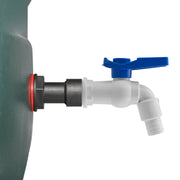 Water Butt Extension Kit 3/4" with White PVC Tap - Home & Garden > Lawn & Garden > Watering & Irrigation Tech Hose & Fittings