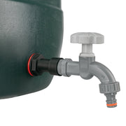 Water Butt Extension Kit 3/4" with Grey Dial Tap and Drill Bit - Home & Garden > Lawn & Garden Tech Hose & Fittings