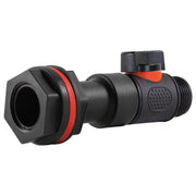 Water Butt Extension Kit 3/4" with 3/4" BSP In-Line Valve and Drill Bit - Home & Garden > Lawn & Garden Tech Hose & Fittings