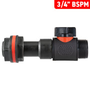 Water Butt Extension Kit 3/4" with 3/4" BSP In-Line Valve - Home & Garden > Lawn & Garden > Watering & Irrigation Tech Hose & Fittings