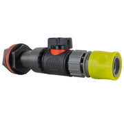 Water Butt Extension Kit 3/4" with In-Line Valve + Female Quick Connector Lime and Drill Bit - Home & Garden > Lawn & Garden Tech Hose & Fittings