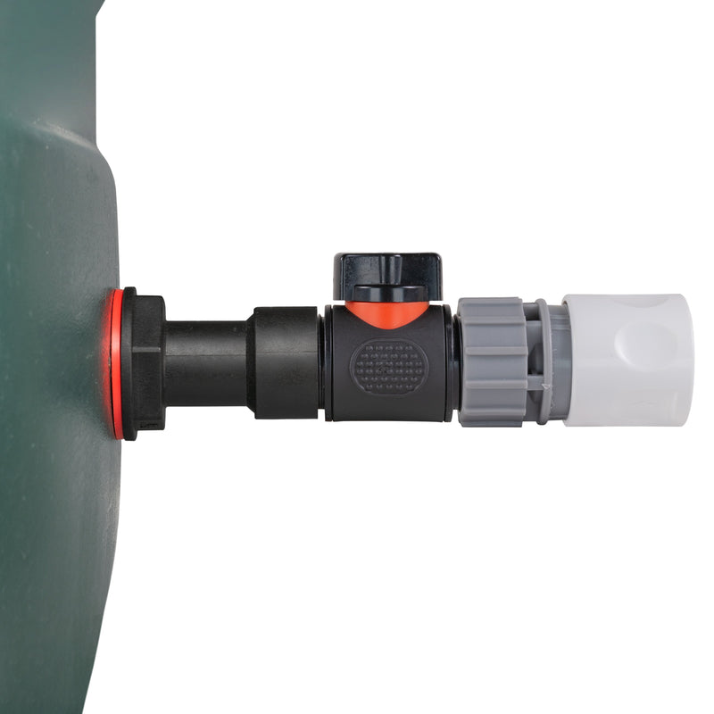 Water Butt Extension Kit 3/4" with In-Line Valve + Female Quick Connector WL - Hardware > Plumbing > Plumbing Fittings & Supports > Plumbing Valves Tech Hose & Fittings