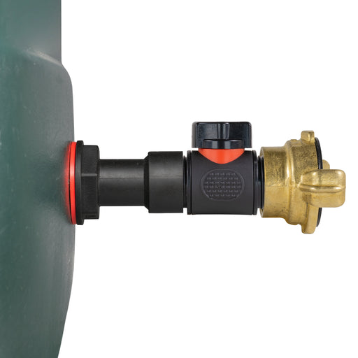 Water Butt Extension Kit 3/4" with In-Line Valve + Geka - Hardware > Plumbing > Plumbing Fittings & Supports > Plumbing Valves Tech Hose & Fittings