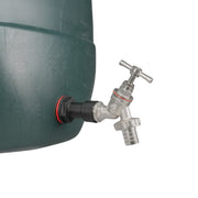 Water Butt Extension Kit 3/4" with Nickel Plated Barbed Tap and Drill Bit - Home & Garden > Lawn & Garden Tech Hose & Fittings