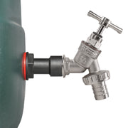 Water Butt Extension Kit 3/4" with Nickel Plated Barbed Tap and Drill Bit - Home & Garden > Lawn & Garden Tech Hose & Fittings