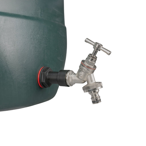 Water Butt Extension Kit 3/4" with Nickel Plated Quick Connect Tap - Hardware > Plumbing > Plumbing Fittings & Supports > Plumbing Valves Tech Hose & Fittings