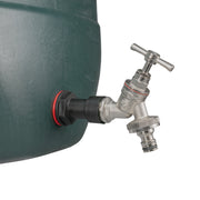 Water Butt Extension Kit 3/4" with Nickel Plated Quick Connect Tap and Drill Bit - Home & Garden > Lawn & Garden Tech Hose & Fittings