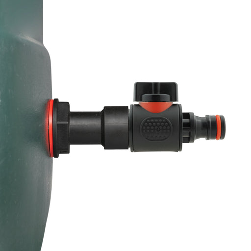 Water Butt Extension Kit 3/4" with Quick Connect Valve - Hardware > Plumbing > Plumbing Fittings & Supports > Plumbing Valves Tech Hose & Fittings