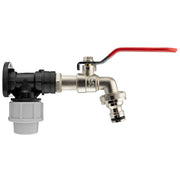 Wall Flange Kit 20mm MDPE - Lever Tap & Snap On - Home & Garden > Lawn & Garden Tech Hose & Fittings