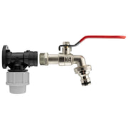 Wall Flange Kit 20mm MDPE - Lever Tap & Snap On - Home & Garden > Lawn & Garden Tech Hose & Fittings