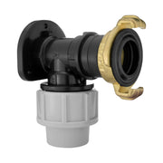 Wall Flange Kit 20mm MDPE – Geka - Home & Garden > Lawn & Garden Tech Hose & Fittings