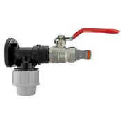 Wall Flange Kit 20mm MDPE - Lever Valve & Snap On WL - Home & Garden > Lawn & Garden Tech Hose & Fittings